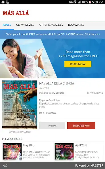 Play Más Allá  and enjoy Más Allá with UptoPlay