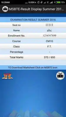 Play MSBTE Result Summer 2016