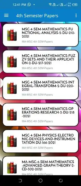 Play MSc MATHS Semester Old Papers as an online game MSc MATHS Semester Old Papers with UptoPlay