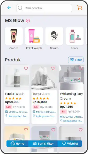 Play MSGlow Official Store as an online game MSGlow Official Store with UptoPlay