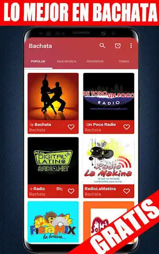 Play Música Bachata Gratis Radio as an online game Música Bachata Gratis Radio with UptoPlay