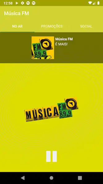 Play Música FM as an online game Música FM with UptoPlay