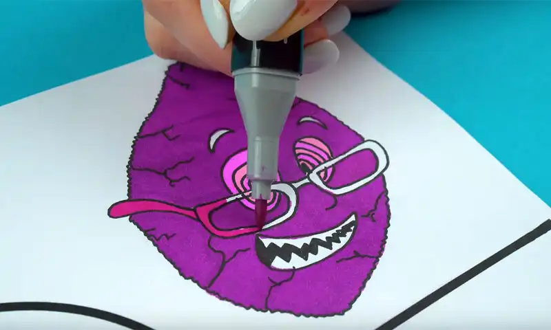 Play Ms Lemons Coloring Drawing as an online game Ms Lemons Coloring Drawing with UptoPlay