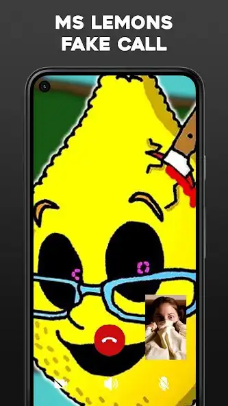 Play Ms Lemons Scary Fake Call as an online game Ms Lemons Scary Fake Call with UptoPlay