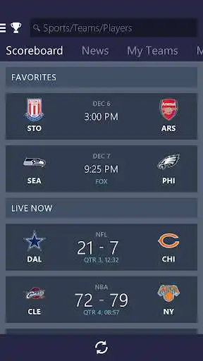 Play MSN Sports - Scores  Schedule