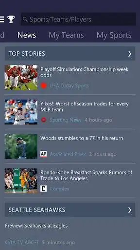 Play MSN Sports - Scores  Schedule