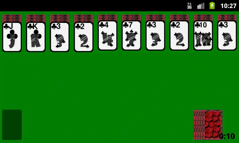 Play MSolitaire as an online game MSolitaire with UptoPlay