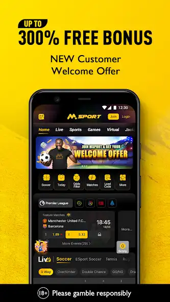 Play MSport -Sports Betting  Games as an online game MSport -Sports Betting  Games with UptoPlay