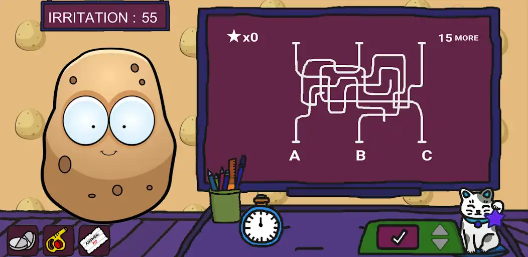 Play Ms Potato horror teacher  and enjoy Ms Potato horror teacher with UptoPlay