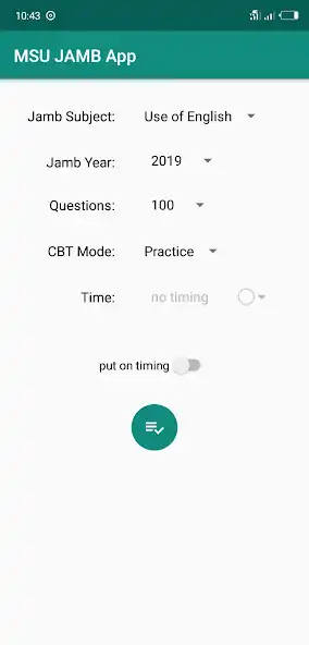 Play MSU JAMB CBT App as an online game MSU JAMB CBT App with UptoPlay