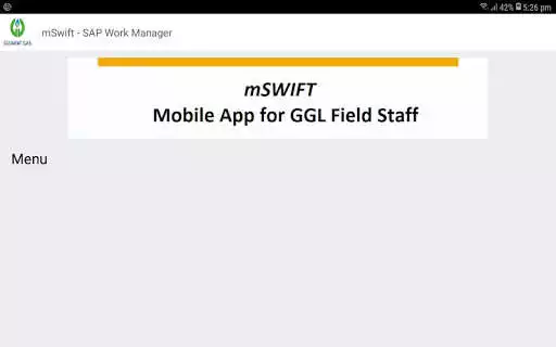 Play mSWIFT - App for Gujarat Gas Ltd. Field Staff  and enjoy mSWIFT - App for Gujarat Gas Ltd. Field Staff with UptoPlay