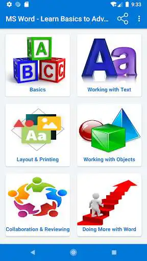Play MS Word - Learn Basics to Advance  and enjoy MS Word - Learn Basics to Advance with UptoPlay