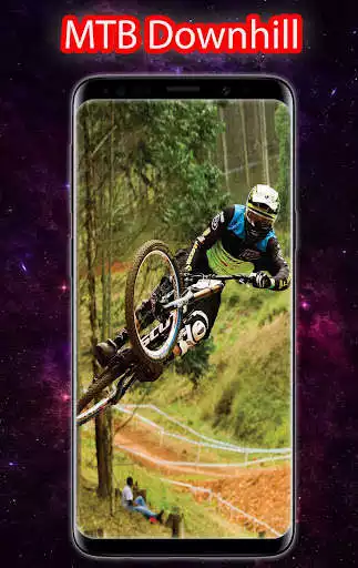 Play Mtb Downhill wallpaper as an online game Mtb Downhill wallpaper with UptoPlay