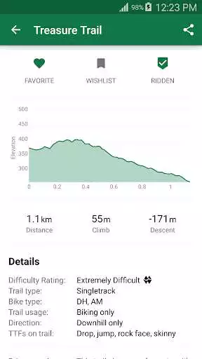 Play APK MTB Trail Map  and enjoy MTB Trail Map with UptoPlay com.mtbtrailmap.android