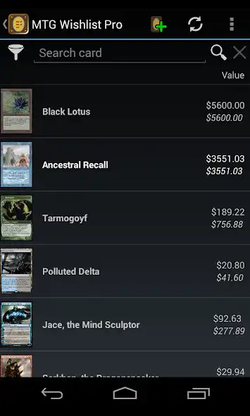 Play MTG Wishlist Pro  and enjoy MTG Wishlist Pro with UptoPlay