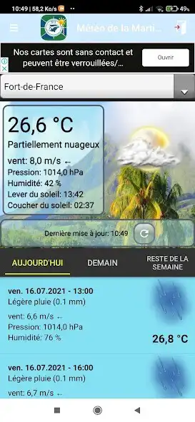 Play Météo de la Martinique as an online game Météo de la Martinique with UptoPlay