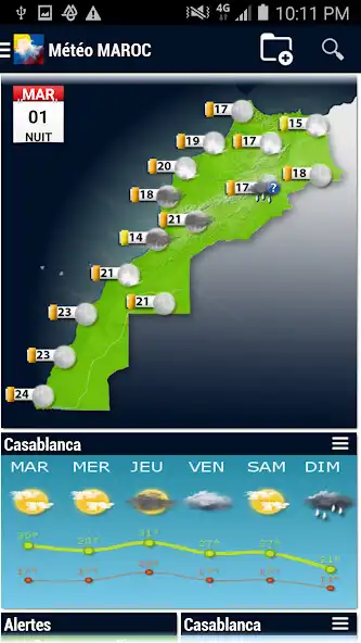 Play Météo du Maroc as an online game Météo du Maroc with UptoPlay