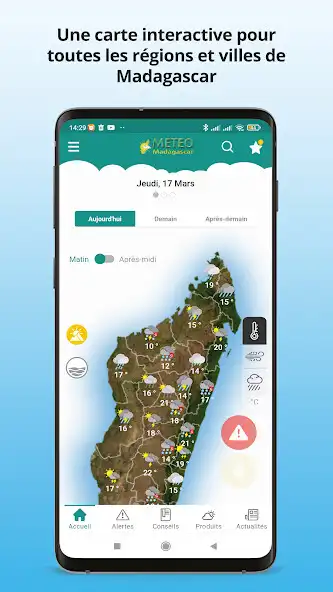 Play Météo Madagascar Officielle  and enjoy Météo Madagascar Officielle with UptoPlay