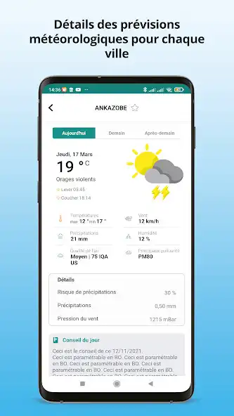 Play Météo Madagascar Officielle as an online game Météo Madagascar Officielle with UptoPlay