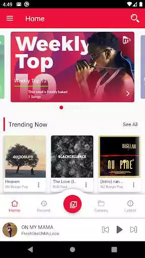 Play M-Tunes as an online game M-Tunes with UptoPlay