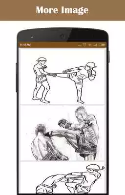 Play muay thai technique