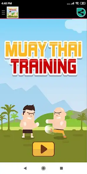 Play Muay Thai Training Game as an online game Muay Thai Training Game with UptoPlay