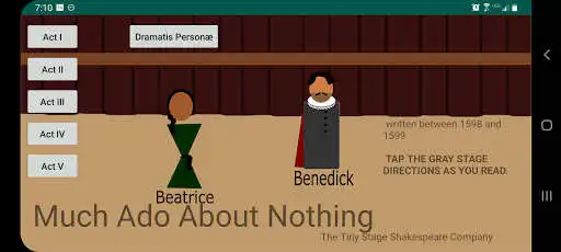 Play Much Ado About Nothing by William Shakespeare  and enjoy Much Ado About Nothing by William Shakespeare with UptoPlay