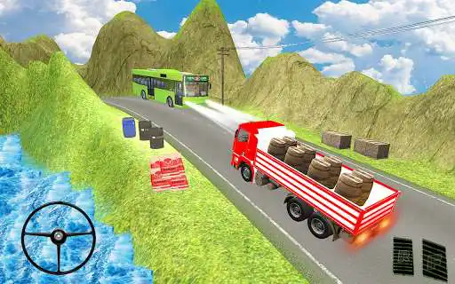 Play Mud Truck Driving Simulator: Real Truck Games  and enjoy Mud Truck Driving Simulator: Real Truck Games with UptoPlay