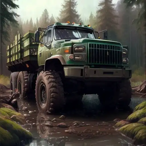 Play Mud Truck Offroad Runner Game APK