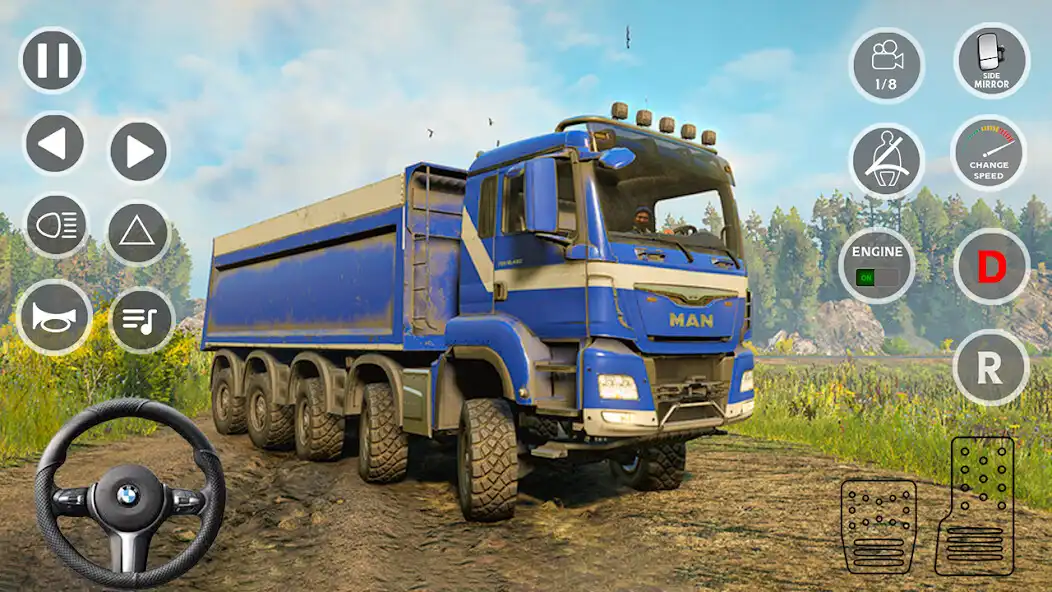 Play Mud Truck Simulator 2023  and enjoy Mud Truck Simulator 2023 with UptoPlay