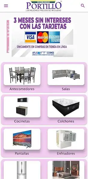 Play Mueblerias Portillo App  and enjoy Mueblerias Portillo App with UptoPlay