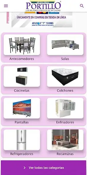 Play Mueblerias Portillo App as an online game Mueblerias Portillo App with UptoPlay