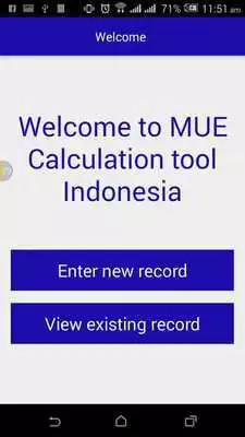 Play MUE Calculation tool Indonesia