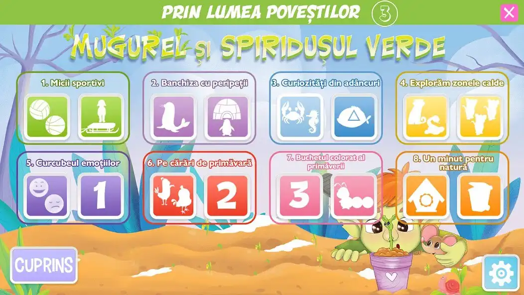 Play Mugurel si spiridusul verde  and enjoy Mugurel si spiridusul verde with UptoPlay
