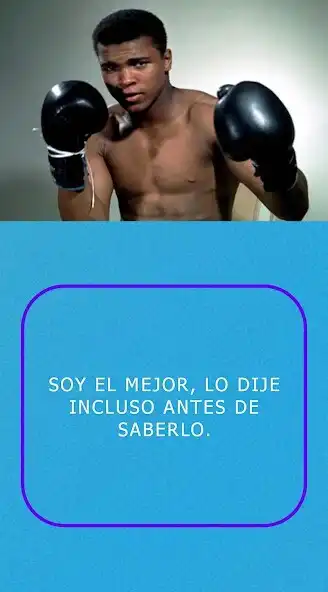 Play Muhammad Ali frases as an online game Muhammad Ali frases with UptoPlay