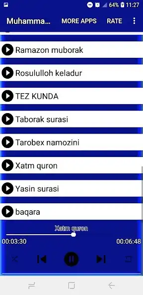 Play Muhammadjon Qori MP3  and enjoy Muhammadjon Qori MP3 with UptoPlay