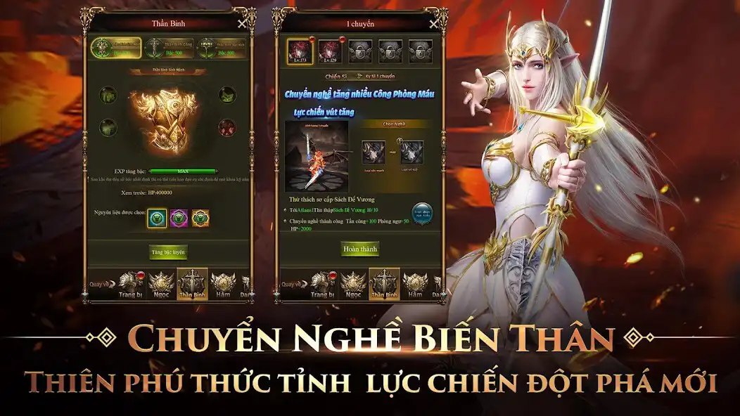 Play MU Đại Thiên Sứ H5 as an online game MU Đại Thiên Sứ H5 with UptoPlay