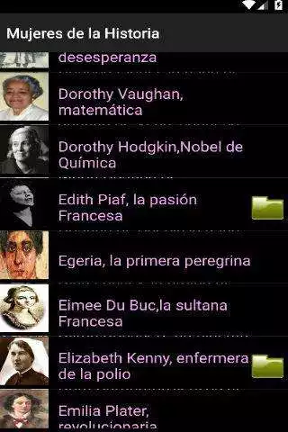 Play Mujeres de la historia as an online game Mujeres de la historia with UptoPlay
