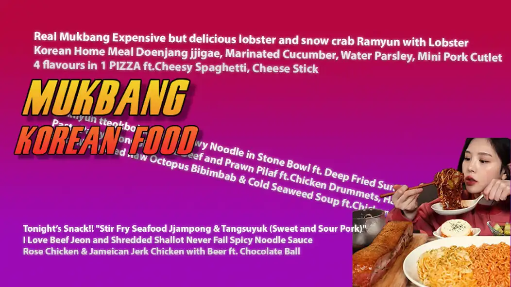 Play Mukbang Korean Food  and enjoy Mukbang Korean Food with UptoPlay