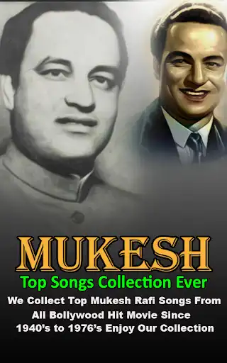 Play Mukesh Old Hindi Songs as an online game Mukesh Old Hindi Songs with UptoPlay