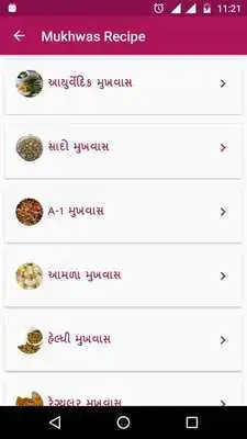 Play Mukhwas Recipes in Gujarati