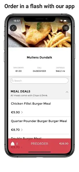 Play Mullens Takeaway App as an online game Mullens Takeaway App with UptoPlay