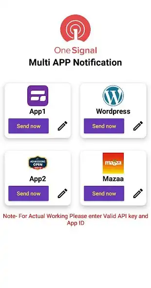 Play Multi App Onesignal as an online game Multi App Onesignal with UptoPlay