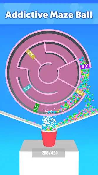 Play Multi-Ball Dash Maze 3D  and enjoy Multi-Ball Dash Maze 3D with UptoPlay