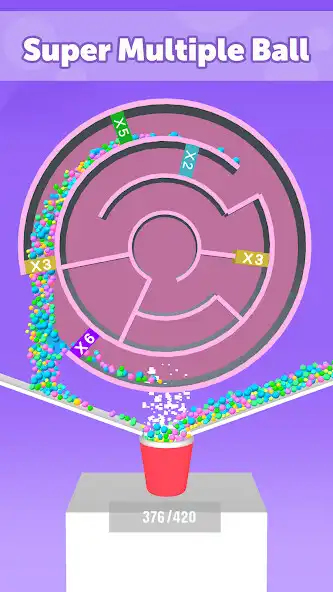 Play Multi-Ball Dash Maze 3D as an online game Multi-Ball Dash Maze 3D with UptoPlay