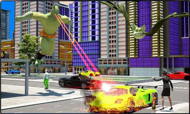 Play Multi Bat Superhero Transform: City Police Attack