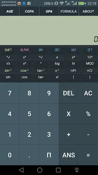 Play Multi Calculator-MATH/AGE/CGPA  and enjoy Multi Calculator-MATH/AGE/CGPA with UptoPlay