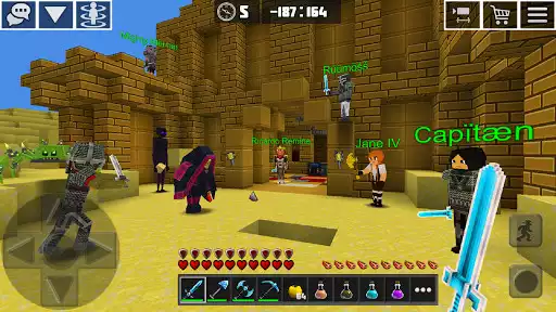 Play Multicraft: Mini Block Craft as an online game Multicraft: Mini Block Craft with UptoPlay