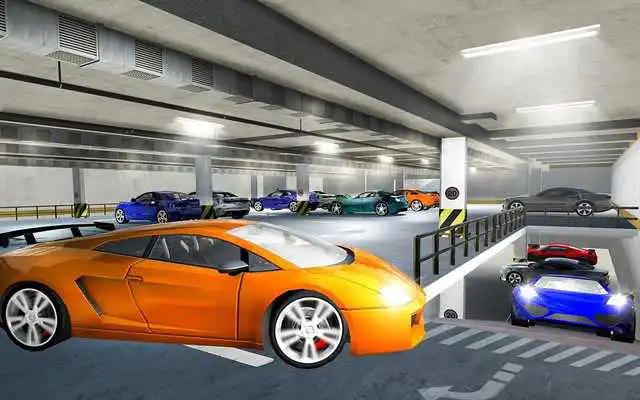 Play Multi Level Car Garage Parking