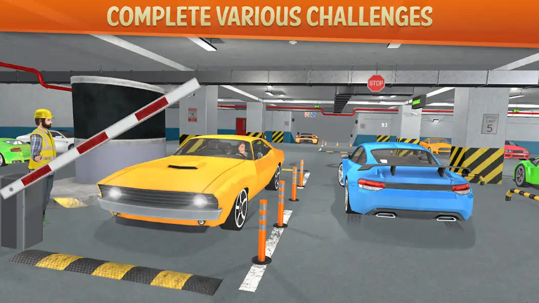 Play Multi Level Car Parking Games as an online game Multi Level Car Parking Games with UptoPlay